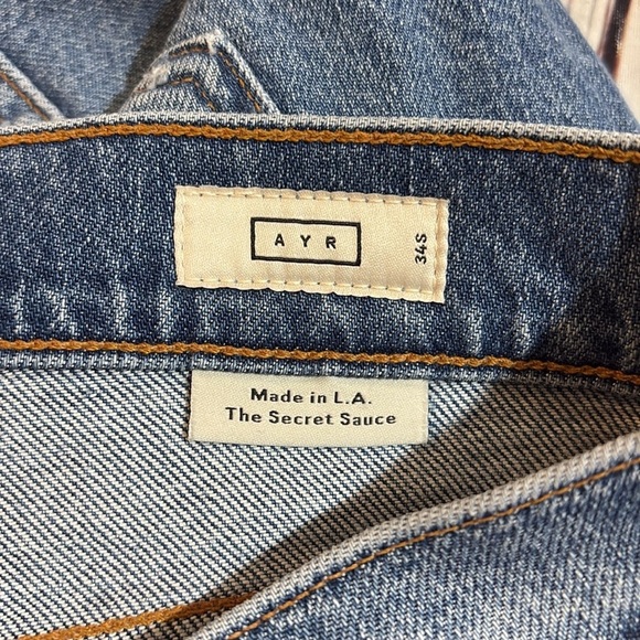 NWOT AYR Secret Sauce Jeans in Memory Lane Short - Picture 4 of 10